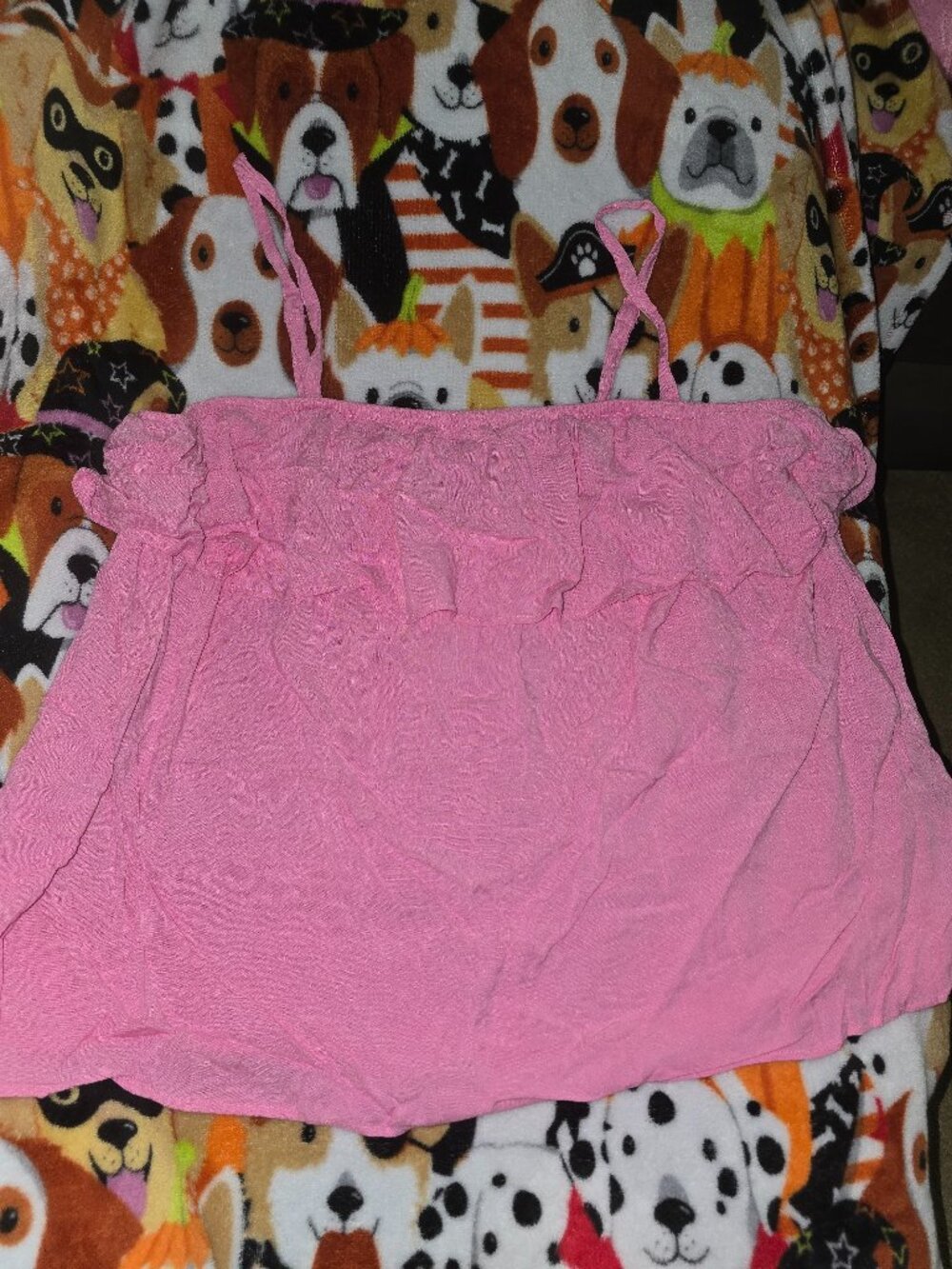 Torrid pink flowy cami top size 2